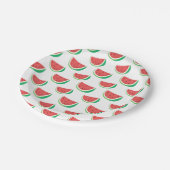 Fun Watermelon Pattern Papieren Bordje (Gekanteld)