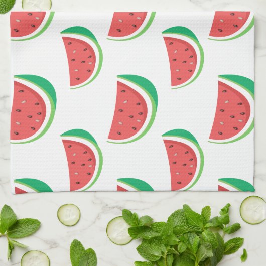 Fun Watermelon Pattern Theedoek (Gevouwen)