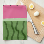 Fun Watermelon Serviettes de cuisine (Quart Plié)