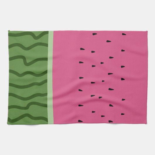 Fun Watermelon Serviettes de cuisine (Horizontal)