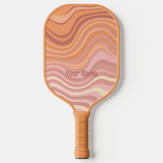 Fun waves pickleball paddle (Voorkant)