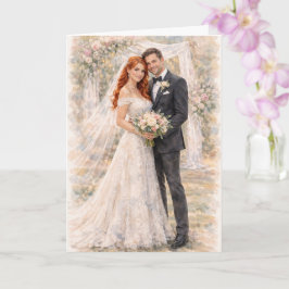 Fun Wedding Prayer Inspired by Ezekiel 25:17 Kaart