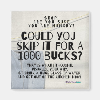 Fun Weight Loss Diet Magnet Magneet