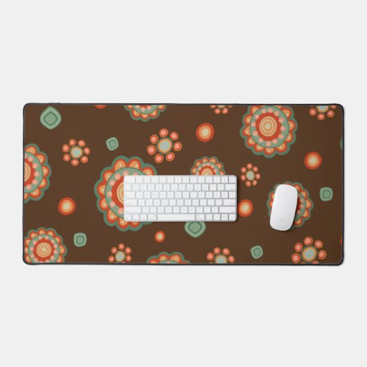 Fun Whimsical Colorful Fleurs joyeux (Clavier et souris)