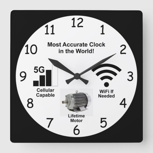 Fun WiFi Cellulaire la plus exacte horloge (Recto)