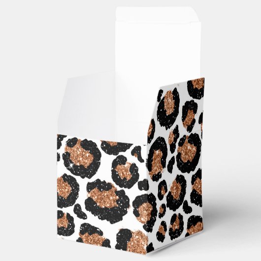 Fun Wild Cheetah Pattern Oerwoud Verjaardagsfeestj Bedankdoosjes (Geopend)