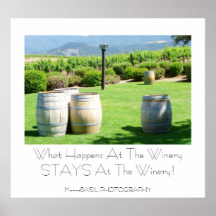 Fun Winery Poster! Poster