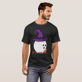 Fun Witch Bowling Halloween Costume Bowling Player T-shirt (Voorkant volledig)