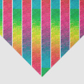 [Fun with Stripes] Patroon #1 Regenboogontkoppelin Tissuepapier (Detail)