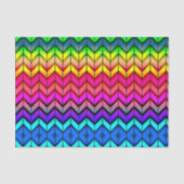 [Fun with Stripes] Patroon #7a Rainbow Decoupage Tissuepapier (Voorkant)