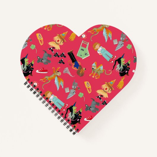 Fun Wizard of Oz on red children's design Notitieboek (Voorkant)