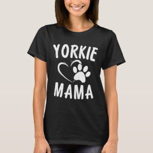 Fun Yorkie Mama Cadeau Hondenliefhebber Kleding Yo T-shirt