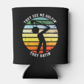 Fun ZE ZIEN ME GOLFIN'S DAT ZE 'Ge Blikjeskoeler (Achterkant)