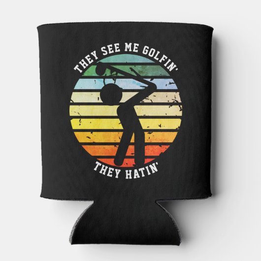 Fun ZE ZIEN ME GOLFIN'S DAT ZE 'Ge Blikjeskoeler (Achterkant)