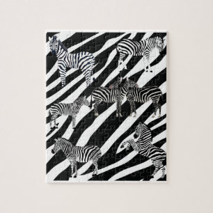 Fun Zebra Legpuzzel