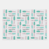 Fun Zwangerschap Humor Baby shower Inpakpapier Vel (Voorkant)