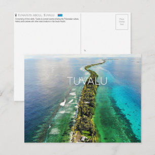 Funafuti, Tuvalu Ansichtkaart Briefkaart