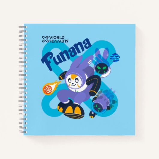 Funana Notebook Notitieboek (Voorkant)