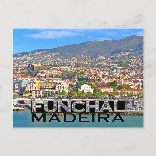 Funchal Briefkaart (Voorkant)