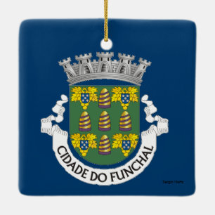 Funchal Madeira kerstversiering Keramisch Ornament