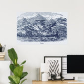 Funchal, Madeira Print (Thuiskantoor)