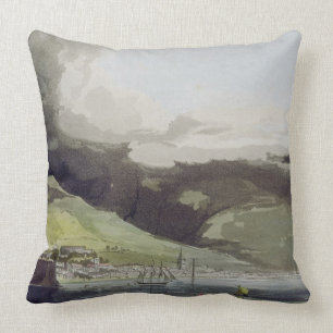 Funchall, bord 1 van 'A Voyage to Cochinchina' b Kussen