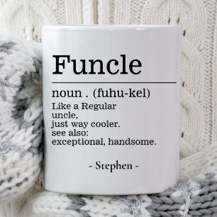 Funcle Definition Oom geschenken van nicht neef Mok