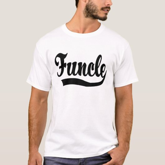Funcle grappig Uncle shirt (Voorkant)