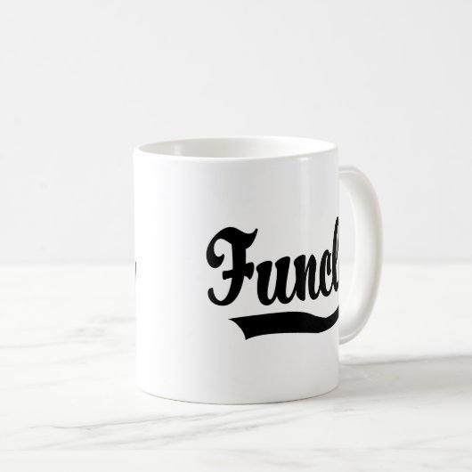 Funcle grappig Uncle shirt Koffiemok (Voorkant rechts)