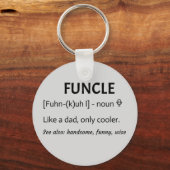 FUNCLE oom Gift Sleutelhanger (Voorkant)