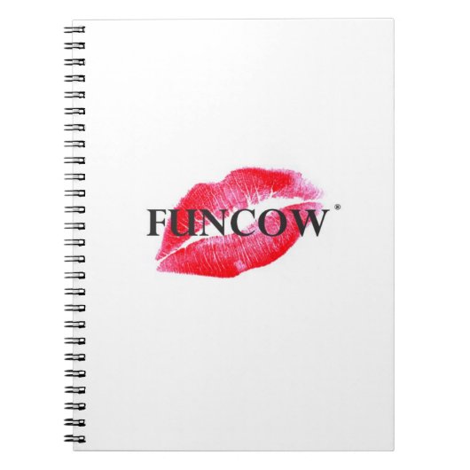 FUNCOW PINK KISS NOTITIEBOEK (Voorkant)