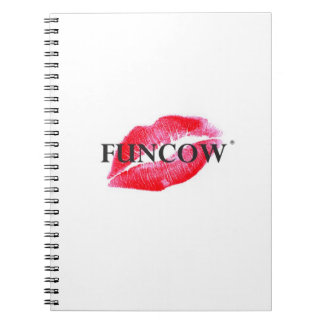 FUNCOW ROZE KISS NOTITIEBOEK