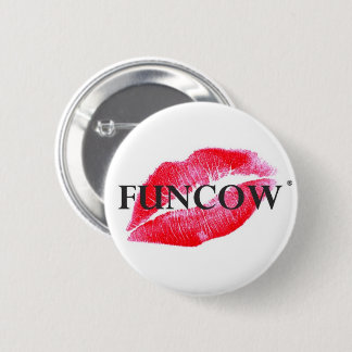 FUNCOW ROZE KISS RONDE BUTTON 5,7 CM