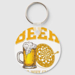 Functie shirt voor Dart spelers met Darts Bier Sleutelhanger