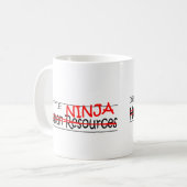 Functie Titel Ninja - HR Koffiemok (Voorkant links)