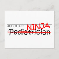Functie Titel Ninja - Pediatrische arts