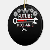 Functie Toekomstige Mechanische Auto Auto Mechanis Keramisch Ornament (Links)