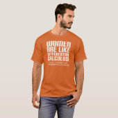 Functiehemd voor vrouwen over differentiaalrekenin t-shirt (Voorkant volledig)