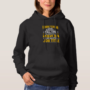 Functielampje voor leidinggevende technicus hoodie