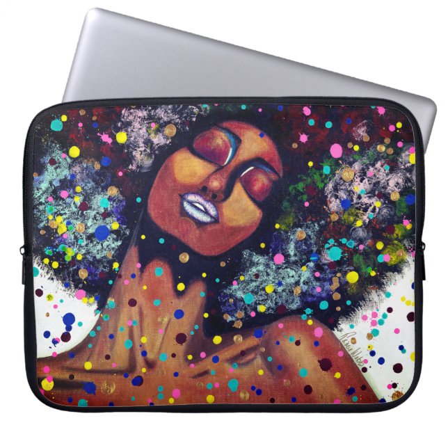 Functies goed - laptop sleeve (Voorkant)