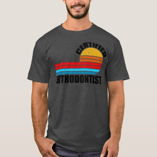 Functietitel orthodontist t-shirt