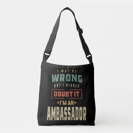 Functietoestel ambassadeur crossbody tas (Voorkant)