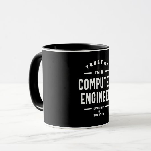 Functietoestel voor computertechnicus mok (Voorkant links)