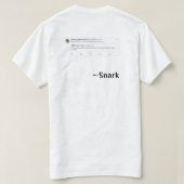 Functionaris #CATARMY @Catturd2 "In jouw gezicht" T-shirt (Design achterkant)