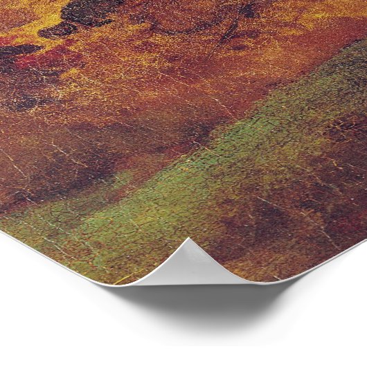 Functionaris van de Hussars, details van het kanon Poster (Hoek)