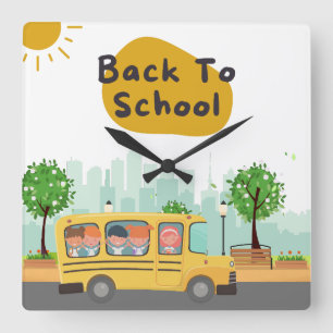 Functionele kunstwerken: Beste wandklok Vierkante Klok