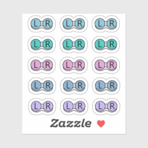 Functionele planner herinnering contactlens wijzig sticker