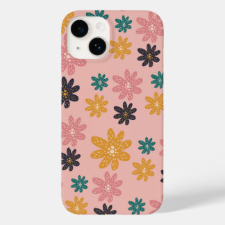 Funda De Case-Mate Para iPhone  Flowers Vibes 14 Hoesje