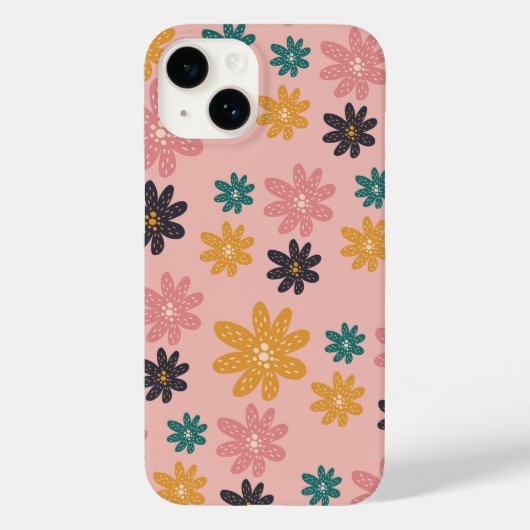 Funda De Case-Mate Para iPhone  Flowers Vibes Case (Achterkant)