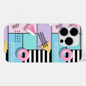 Funda De Case-Mate Para iPhone Memphis Party Case (Achterkant (horizontaal))